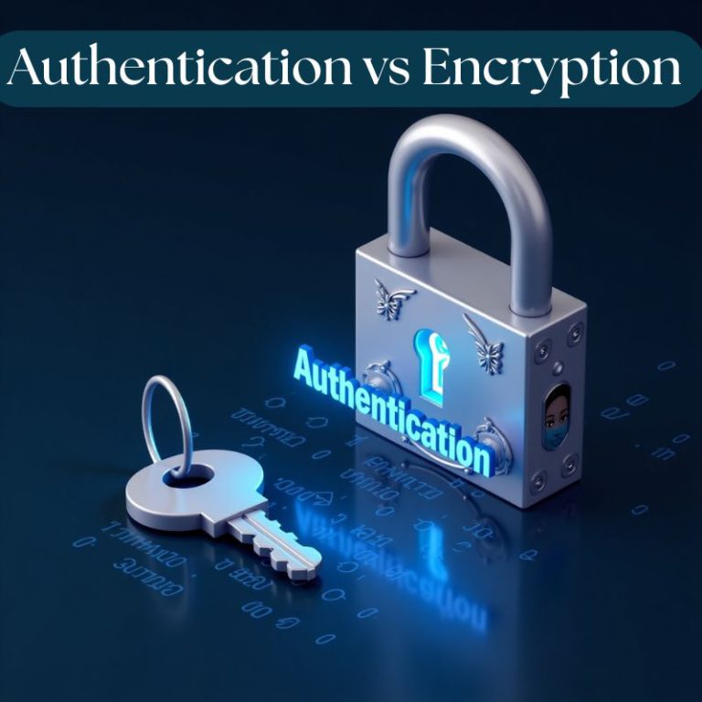Authentication vs Encryption Key Security Differences