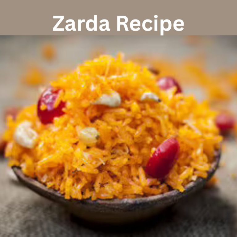 Zarda Recipe – A Royal Sweet Rice Delight
