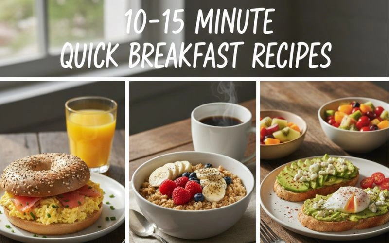 10–15-Minute-Quick-Breakfast-Recipes