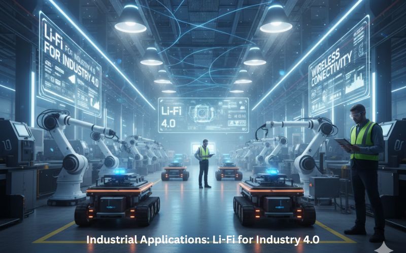 Industrial Applications: Li-Fi for Industry 4.0