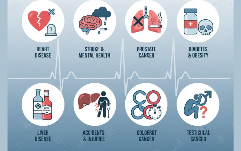 Top 10 Threats to Men’s Health