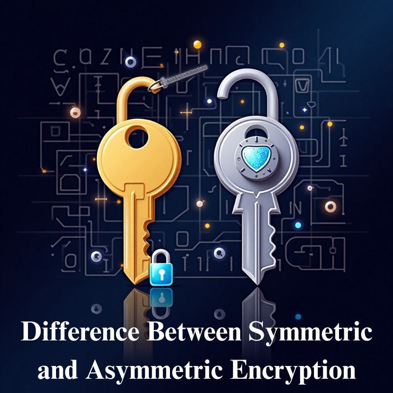 Difference Between Symmetric and Asymmetric Encryption