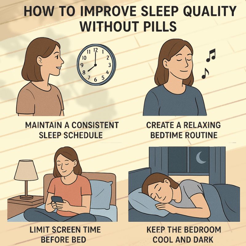 Natural Ways to Improve Sleep Quality Without Pills