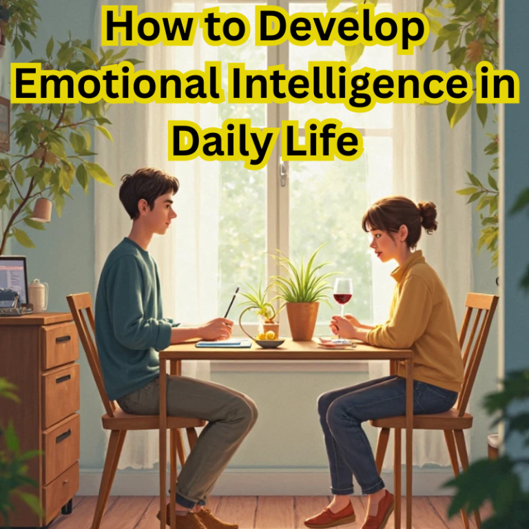How to Develop Emotional Intelligence in Daily Life