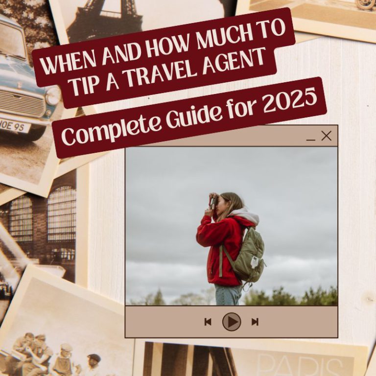 When and How Much to Tip a Travel Agent