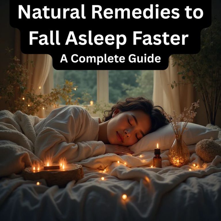 natural remedies fall asleep faster