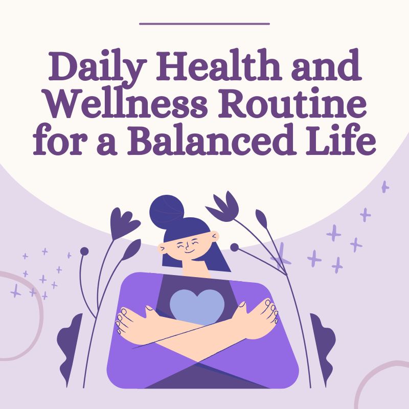 daily health and wellness routine