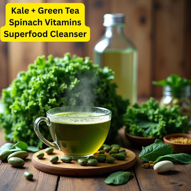kale green tea cleanser