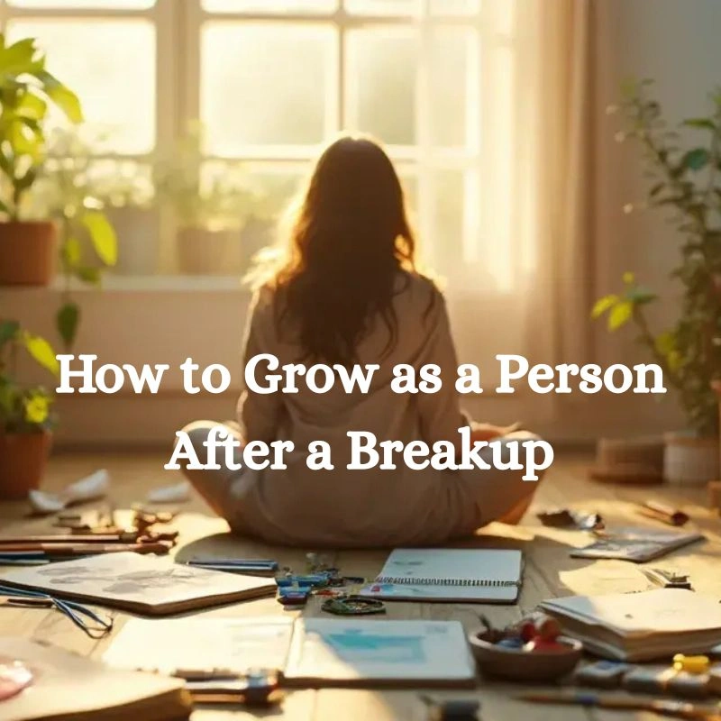 How to grow as a person after a breakup