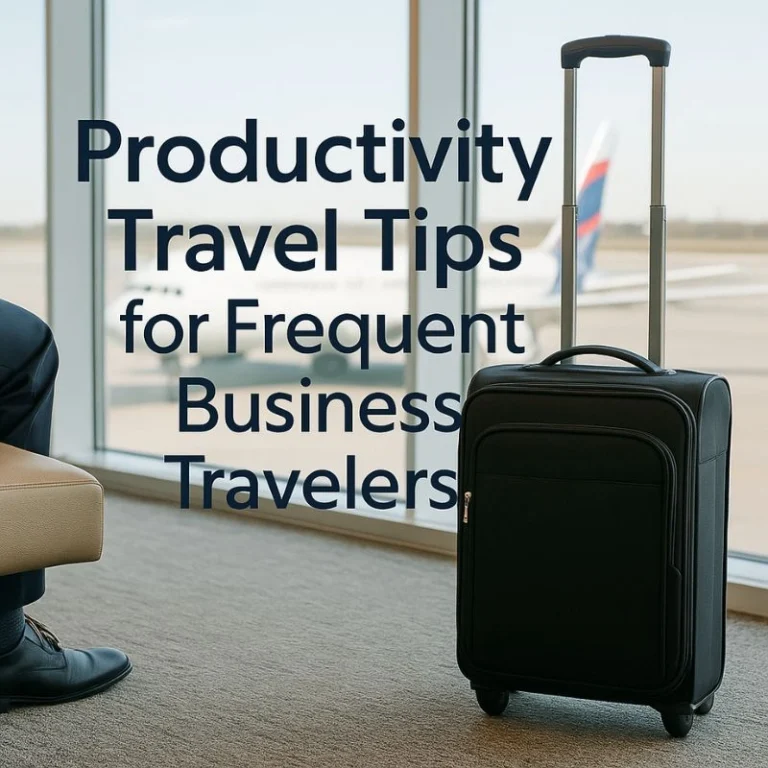 Business travel productivity tips