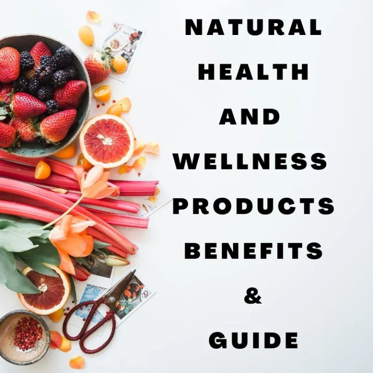 natural health and wellness products