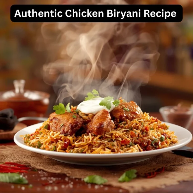 authentic chicken biryani recipe