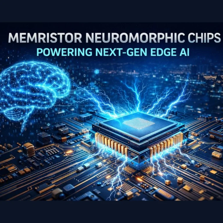 Memristor neuromorphic chips