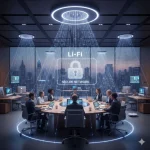 Secure Indoor Networks with Li-Fi Technology