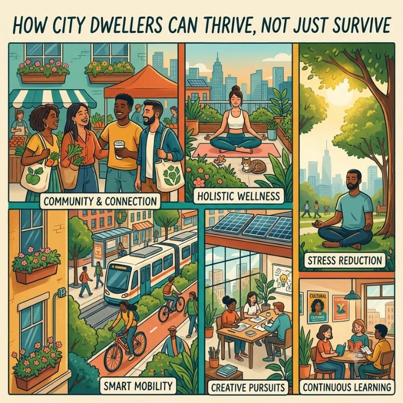 Urban Lifestyle Challenges How City Dwellers Can Thrive, Not Just Survive