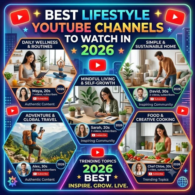 Best Lifestyle YouTube Channels to Watch in 2026