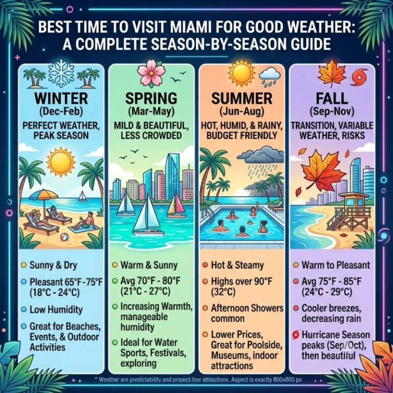 Best Time to Visit Miami for Good Weather A Complete Season-by-Season Guide