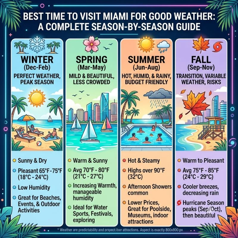 Best Time to Visit Miami for Good Weather A Complete Season-by-Season Guide