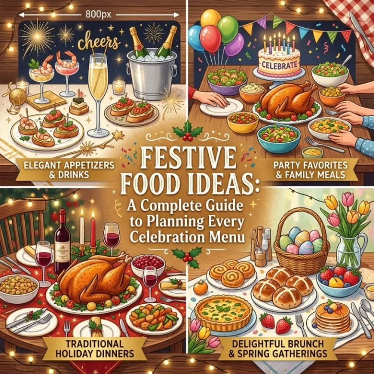 Festive Food Ideas A Complete Guide to Planning Every Celebration Menu