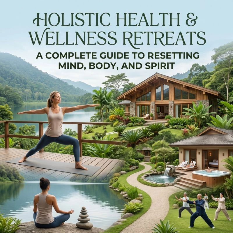 Holistic Health and Wellness Retreats A Complete Guide to Resetting Mind, Body, and Spirit