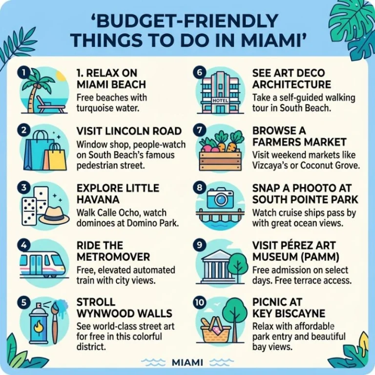 Budget-Friendly Things to Do in Miami