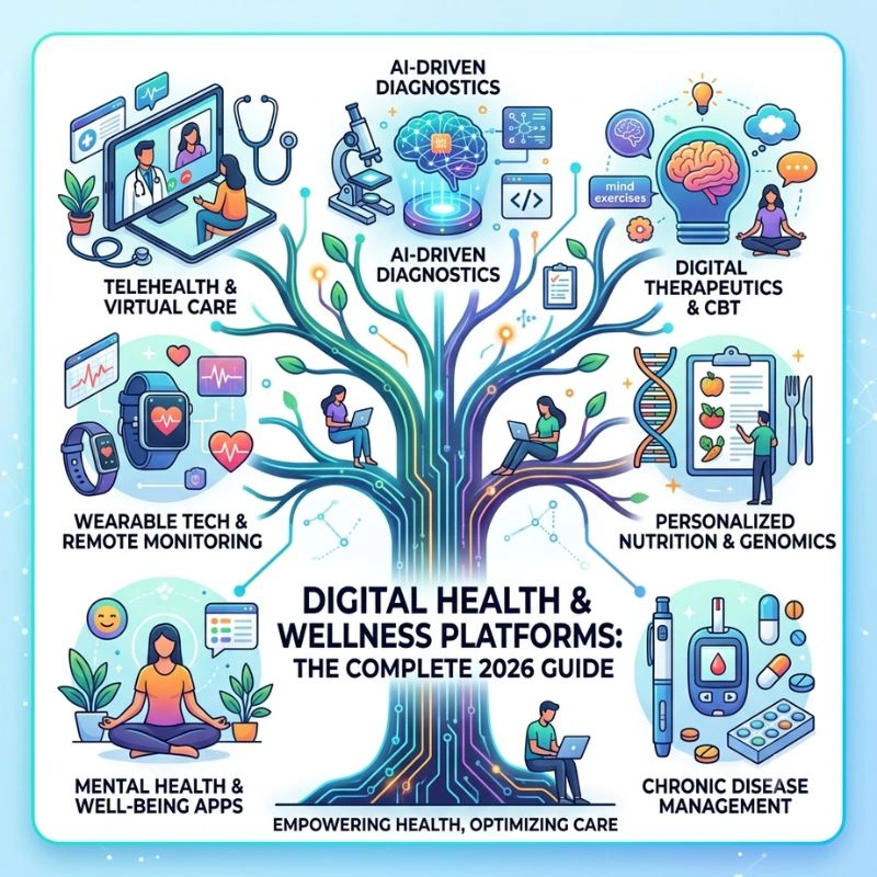 Digital Health and Wellness Platforms The Complete 2026 Guide